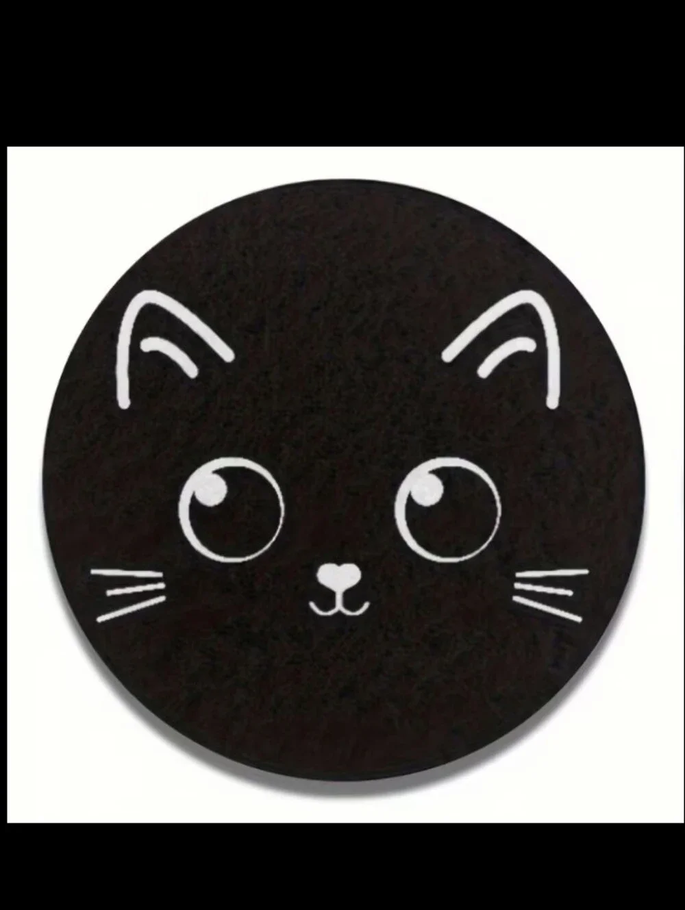Cat Decor Car Coaster 2pc Set New